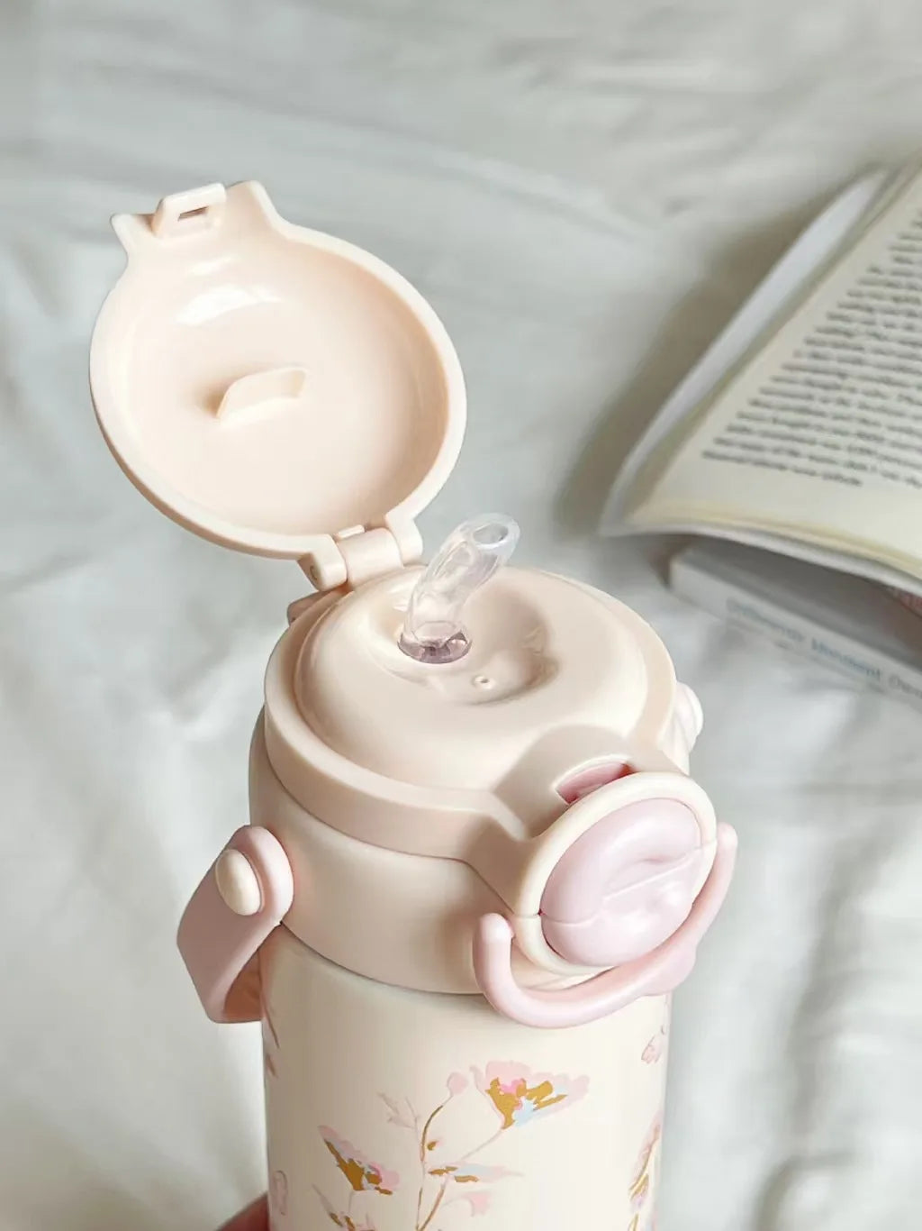 Bouncing Thermos Bottle 316 Food Grade Student Water Cup Portable New Product for Girls Anti Drop Cup As A Souvenir