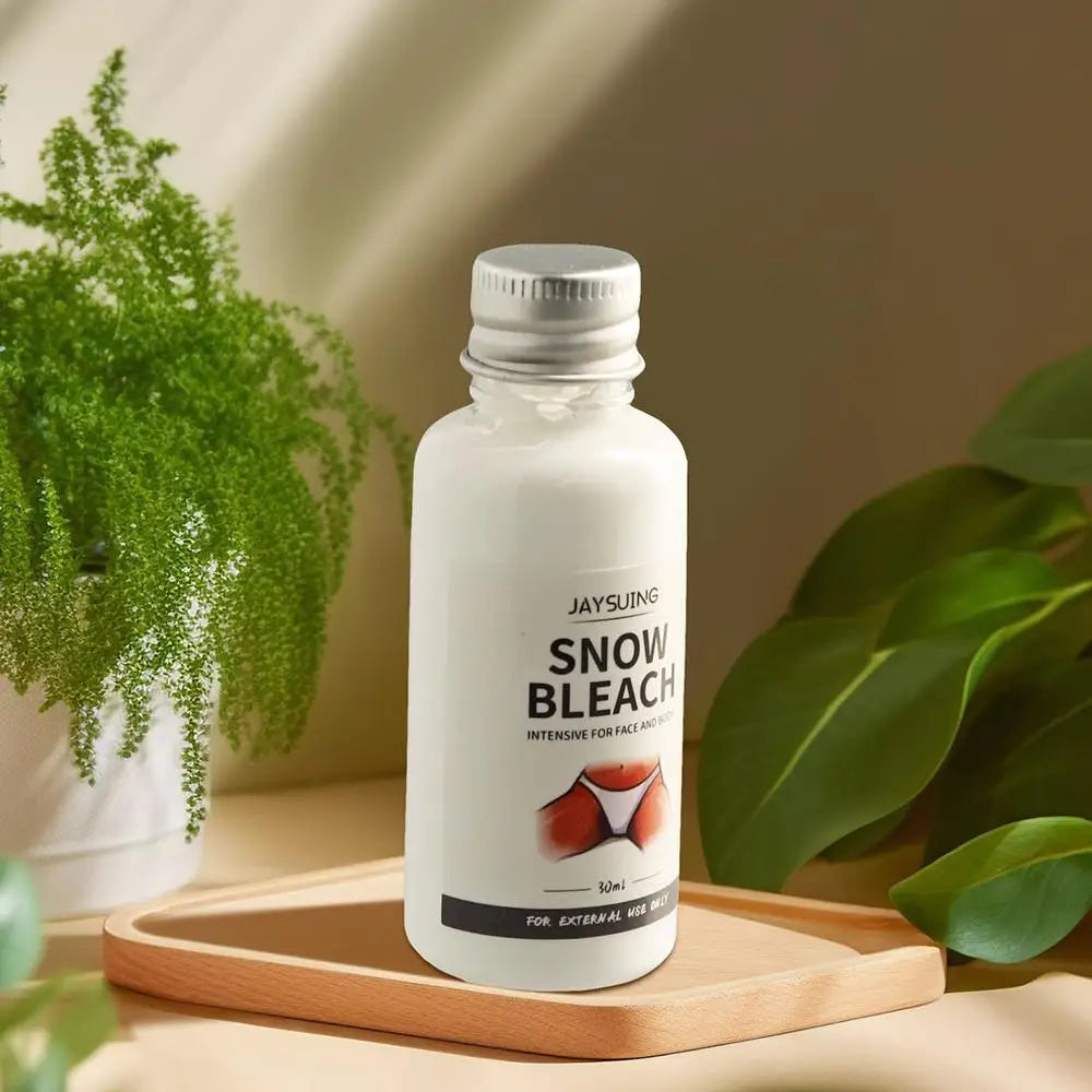 Glowhite Snow Bleach Cream  Hyperpigmentation Lightens Dark Spots Penetrates Skin Layers Brightens Moisturizes Armpit Neck