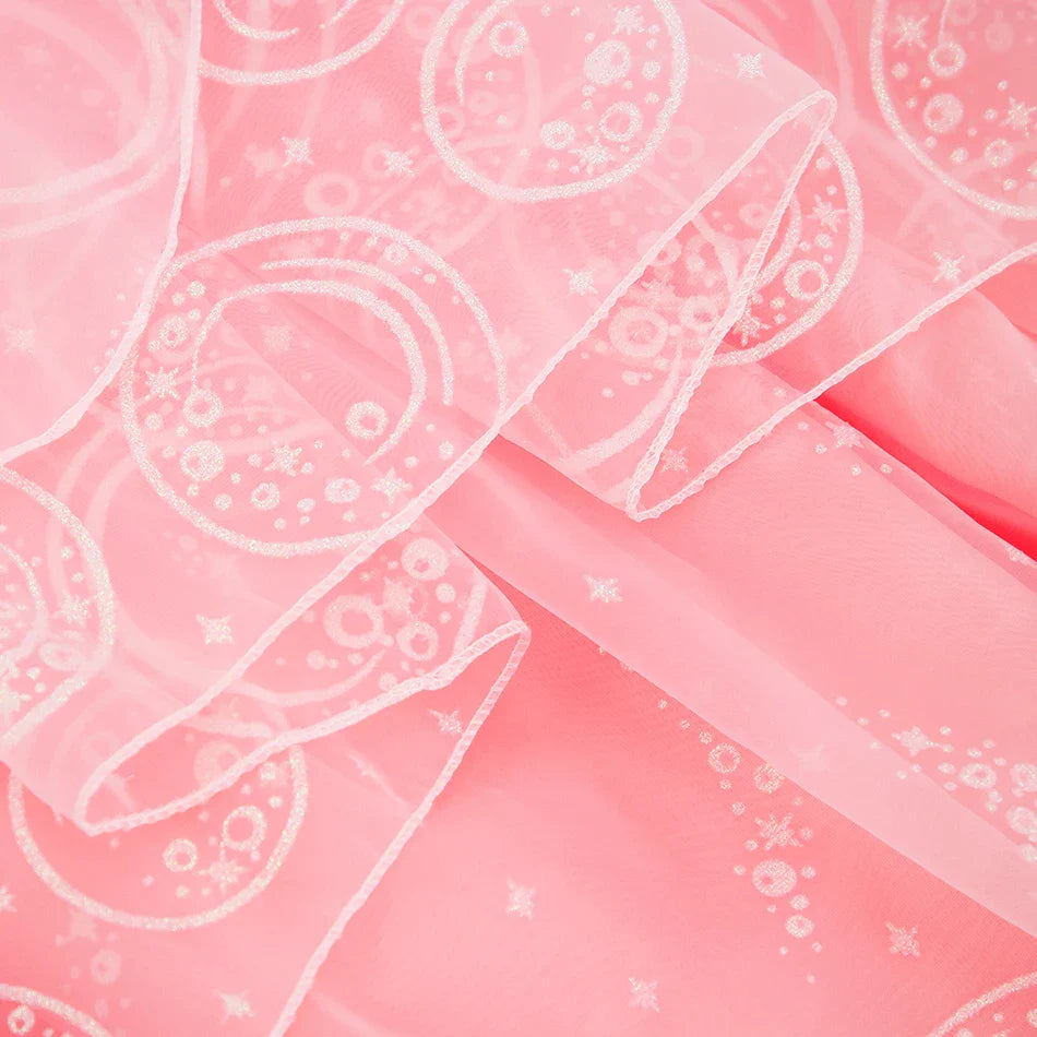 Girl Princess Dress Carnival Party Princess Dress Birthday Party Dress Children's Pink Cute Dress Girl's Party Dress