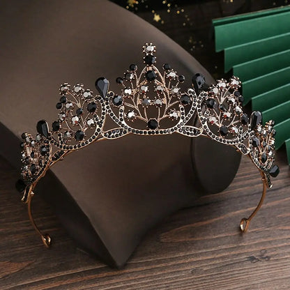 Bridal Hairpin Bridal Crystal Hair Ornaments Hair Comb Bridal Hair Accessories Rhinestone Hair Hoop Princess Crystal Tiaras