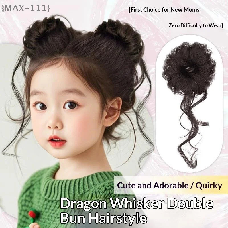 Messy Bun Hair Piece Tousled Updo With Tendrils Hair Bun Extensions Wavy Curly Hair For Women