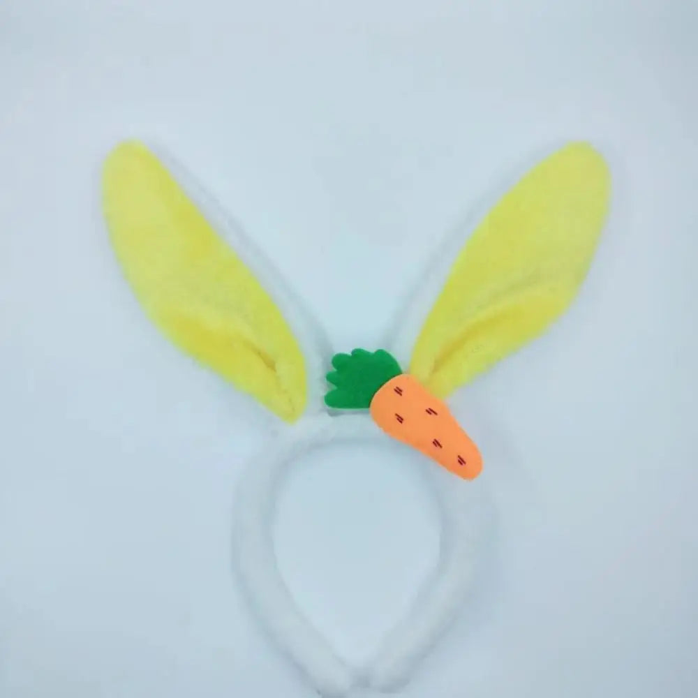 Easter Headband Cartoon-Inspired Party Props Hairband Lolita Cosplay Headwear Playful Rabbit Ear Headband For Themed Parties