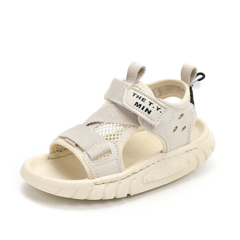 Summer Fashion New Girls Korean Style Casual Beach Shoes Child Outdoor Soft Sole Sandals