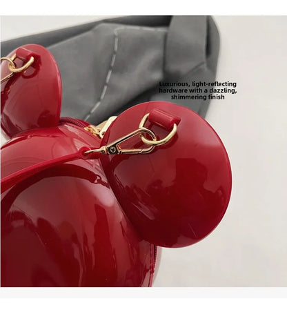 Cartoon Mickey Mini Bag for Women - Stylish Versatile Shoulder Crossbody Bag Fashion Literary Daily Purse