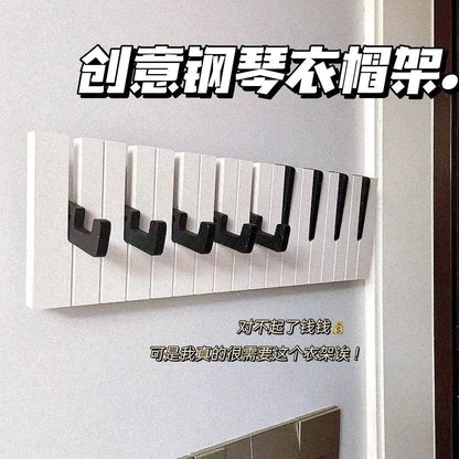 Piano Decorative Hook Row Hook, Bedroom Entrance Home Wall Decoration Hanger