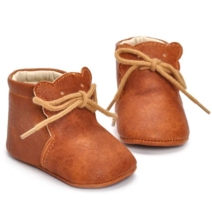 Baby Boys Leather Shoes Newborn Girls Soft Sole The First Walkers