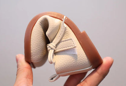 Autumn New Kids Leather Shoes Simple Girl Casual Shoe Comfort Child Performance Shoes