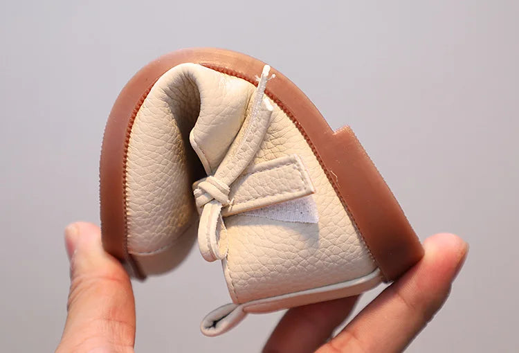 Autumn New Kids Leather Shoes Simple Girl Casual Shoe Comfort Child Performance Shoes