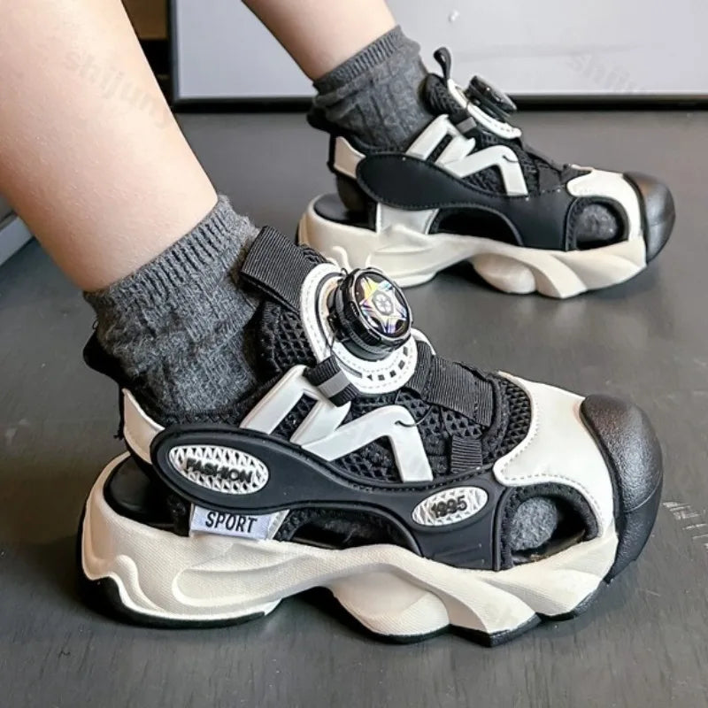 Children Casual Shoes Mesh Breathable Outdoor Beach Shoes Non Slip Comfort Fashion Kids Shoes