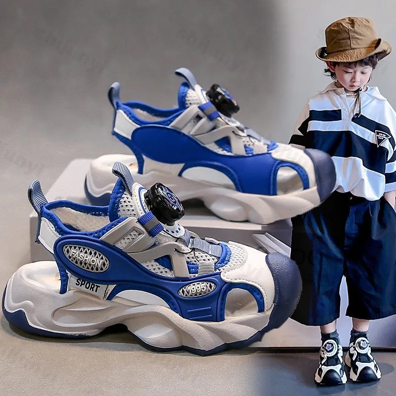 Children Casual Shoes Mesh Breathable Outdoor Beach Shoes Non Slip Comfort Fashion Kids Shoes