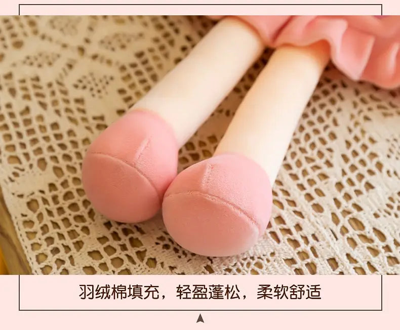 Kawaii Rabbit Fairy Girls Plush Toy Cute Exquisite Plush Home Decor Filled PP Cotton Doll Girls Birthday Or Christmas Gift