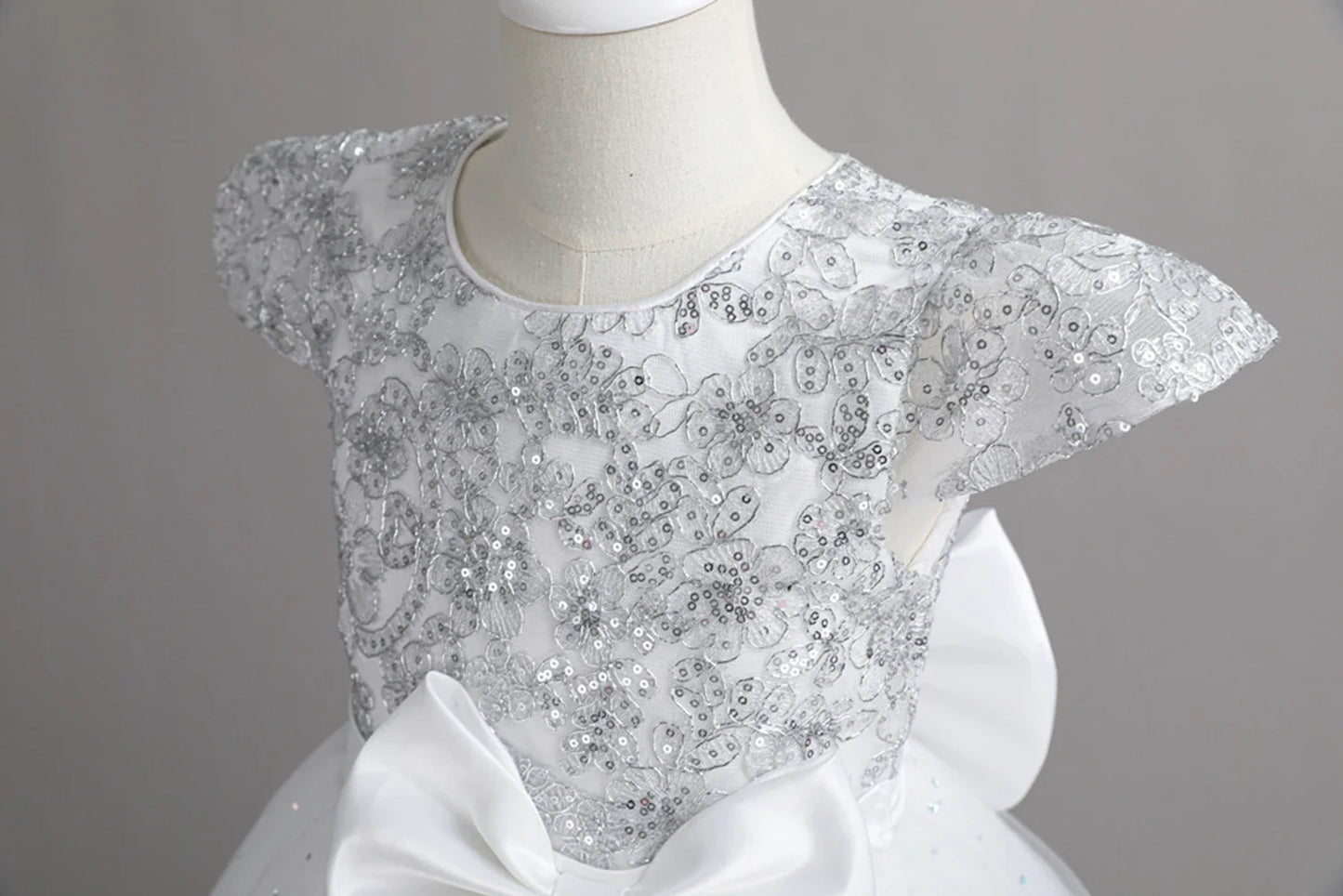 Stunning Little/Big Girls Lace Flower Girl Wedding Bridesmaid Birthday Party Holiday Pageant Easter Prom Fancy Dress