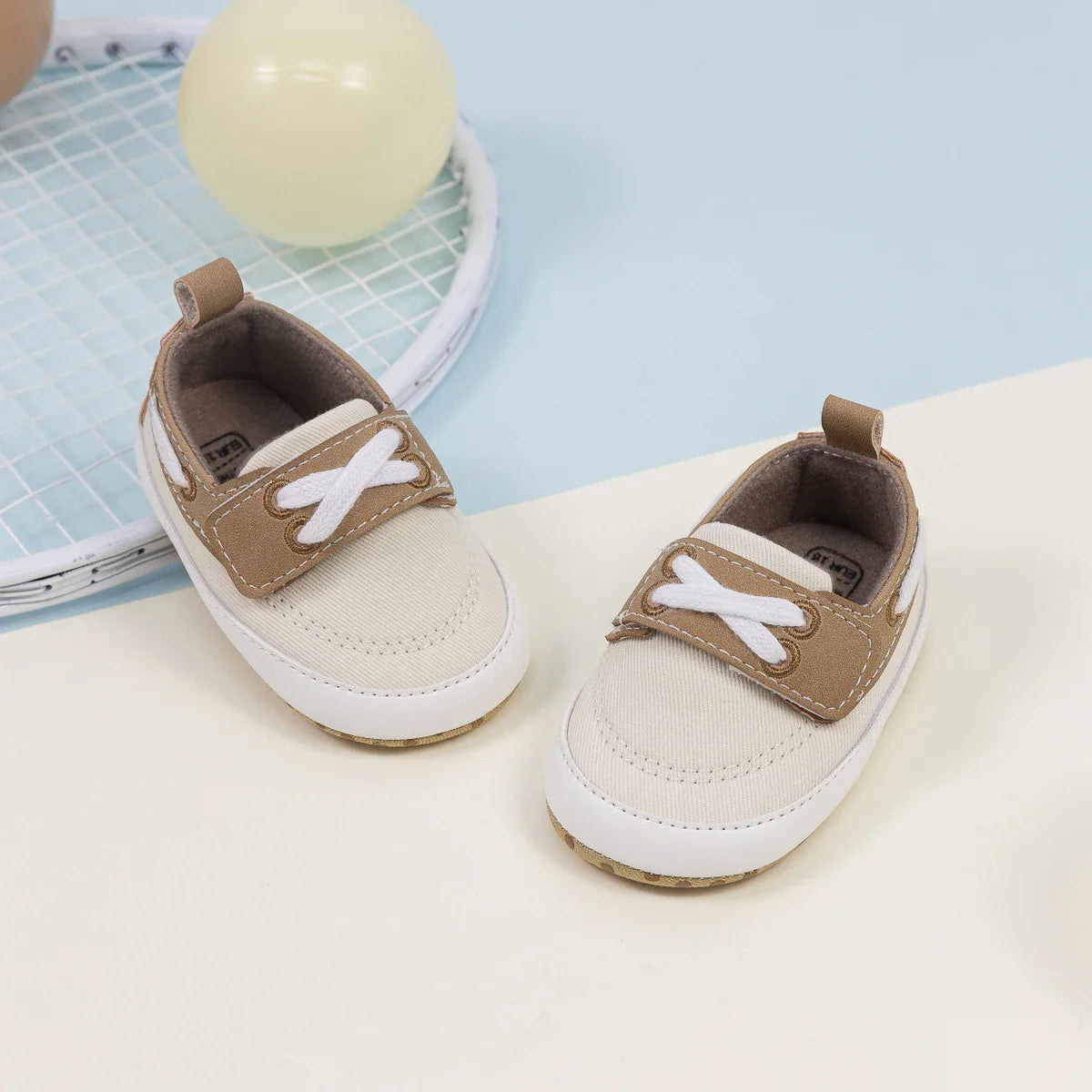 Newborn Baby Shoes Unisex Classic Canvas Casual Sneakers Fashion Versatile Sports Style Toddler Cotton Sole Comfortable Shoes