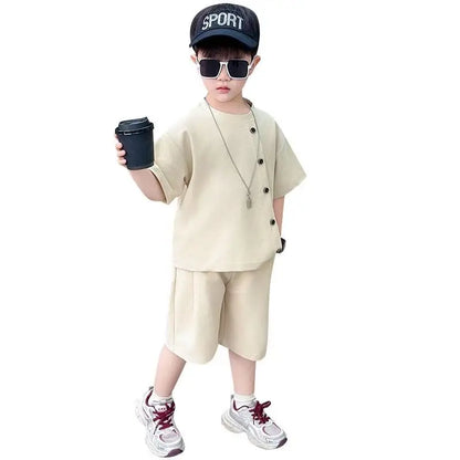 Boys 7 Kids Set Boy's Suit Child Outfit Boys' Summer Shirts Fashion Children Casual Clothes 4 Clothing Toddler Boy