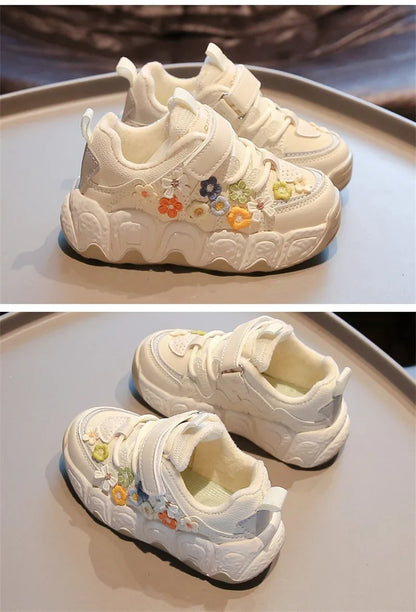 Sneakers, Winter Plush Lined Chunky Shoes, Soft Sole Platform Running Shoes for All Match Outfits