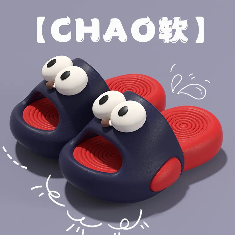Summer Children Slippers Cartoon Cute Boys Girls Outdoor Beach Shoes Fashion Comfortable EVA Kids Toddler Casual Bath Slippers