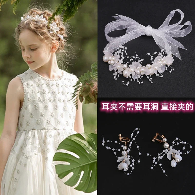 Vintage Pearl Hair Clip for Qipao, Retro Shanghai Style Barrettes, Elegant Hairpin