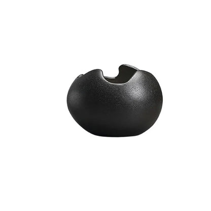 Creative Ceramic Flowerpot Broken Eggshells Shapes Decorative Succulent Plant Container Bonsai Pot Office