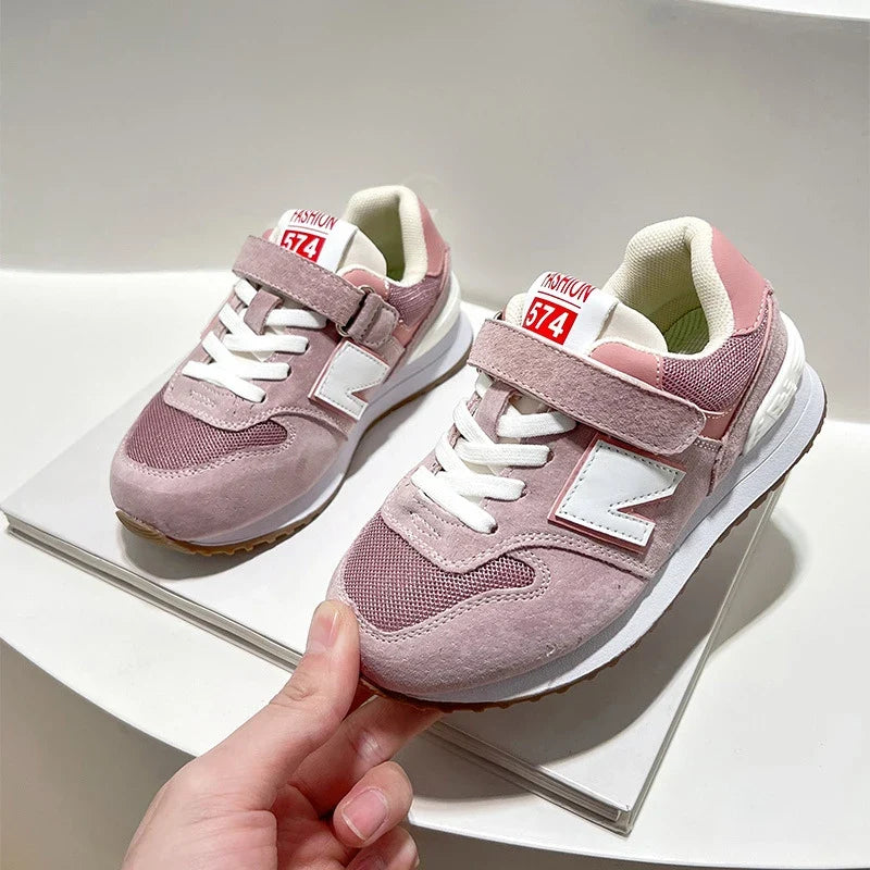 Children Casual Shoes Spring Autumn Newly Kids Boys Mesh Sport Sneakers Girls Running Shoes Kids Fashion Brand Casual Shoes