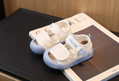 Baby Sandals Summer Infant Toddler Walking Shoe Mesh Breathable Kids Beach Shoes for Boys Girls Non-slip Causal Children Sandals