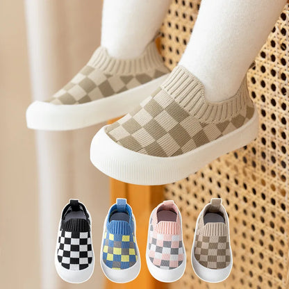 Baby Walking Shoes Spring And Autumn Styles Soft Sole Anti Slip Old Men's And Women's  Breathable Outdoor Shoes