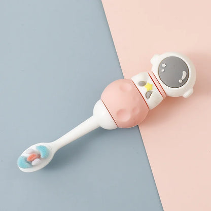 Children Cartoon Astronaut Super Soft Bristle High Quality Toothbrush Baby Tooth Brush Kids Training Teeth Brush Care 1-12 Y