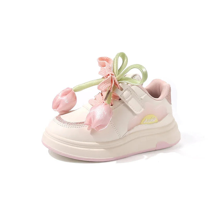 Child Sportshoe Four Season New Korean Version Child Flat Bottomedshoe Casual Girl Slip Fashion Men Women Versatile Runningshoe