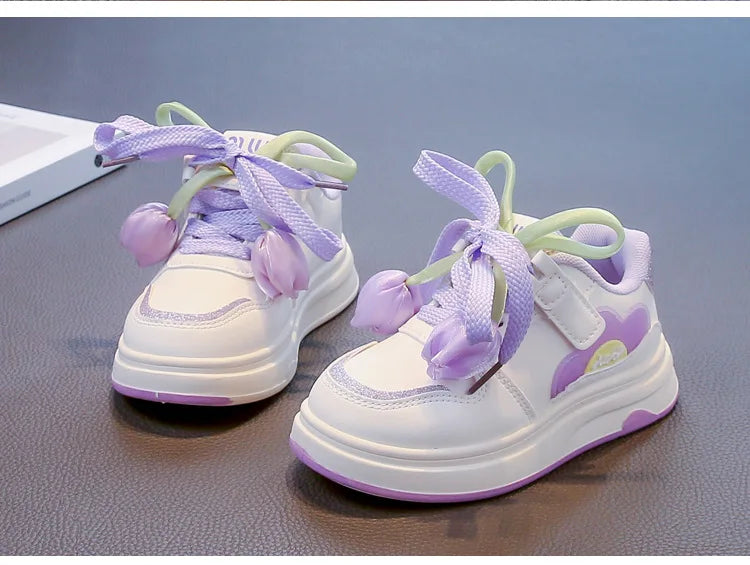 Child Sportshoe Four Season New Korean Version Child Flat Bottomedshoe Casual Girl Slip Fashion Men Women Versatile Runningshoe