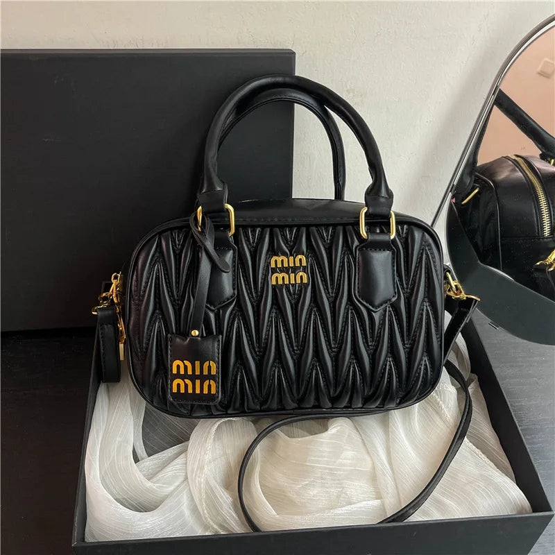 New Women Small Square Bag Versatile Casual Fashion Multi-way Shoulder Crossbody Tote for Daily Use Hand Bags for Women