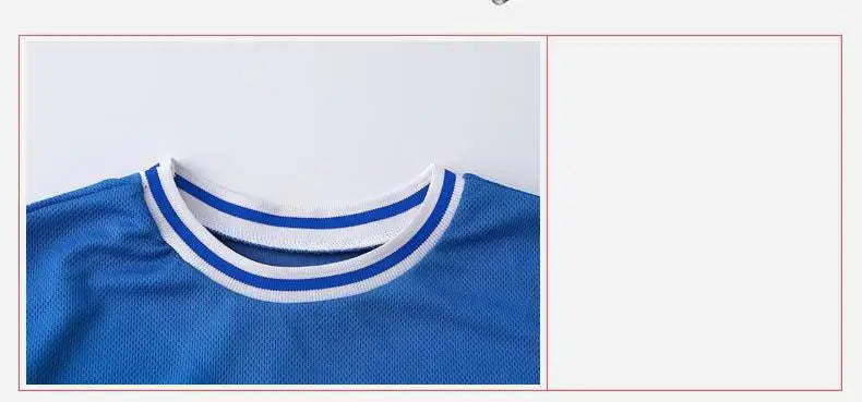 Boys Clothes Sets Summer Breathable Tracksuit Fashion Children's Sports Two Piece Set T-shirt + Shorts Suits