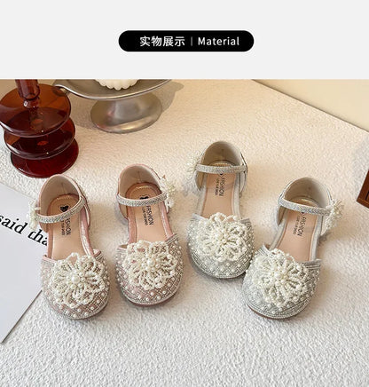 Summer New Children Princess Shoes Ins Trendy Kids Dance Shoes