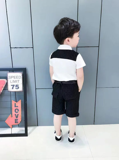 New Boy 2 pcs Clothing Set   Kids Clothes Suits Children Clothes Sets Baby Outfits Summer