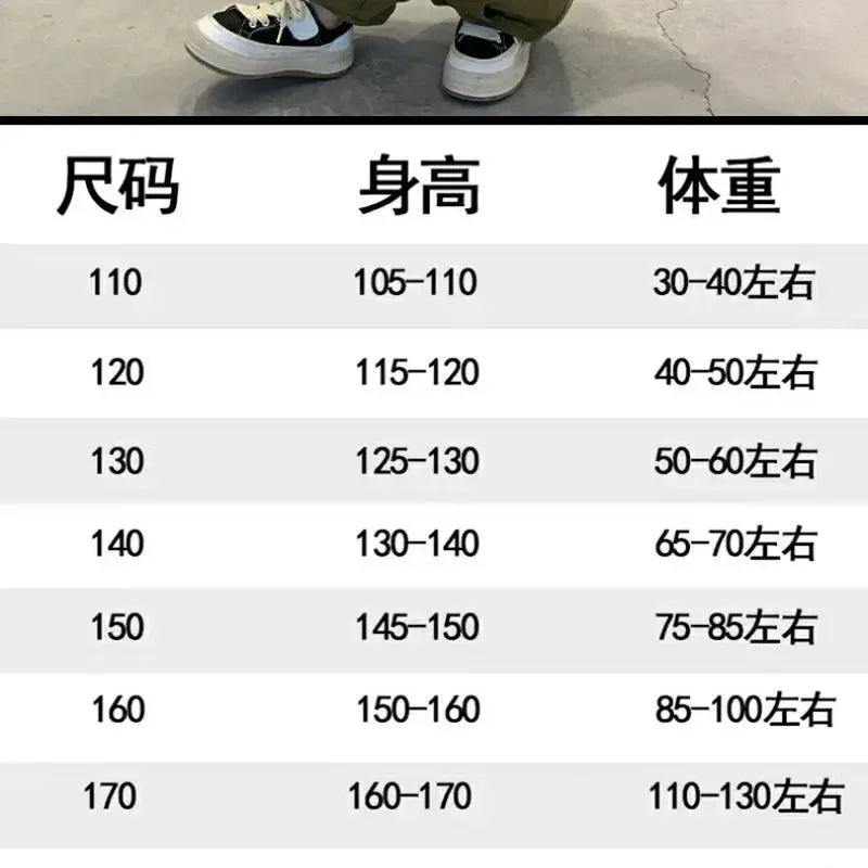 New Teenage Children's Clothing Big Boys Summer Cotton Set Summer Loose Boy Handsome T-shirt+ Lantern Pants Set Outfits