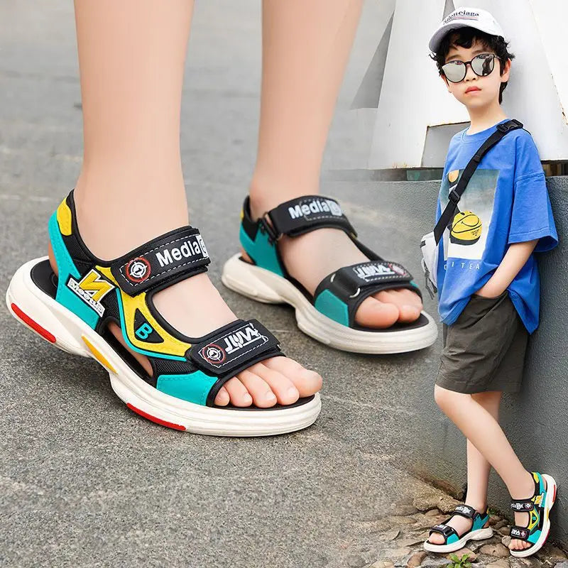 Summer  for Boys Girls Casual Beach Shoe Comfortable Soft Sole Kids Shoes Fashion Non-slip Slippers