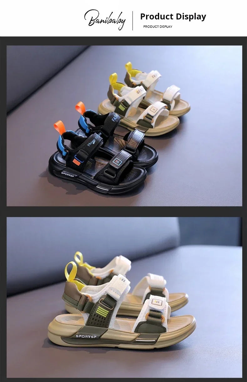 Boys Soft Sole Shoes Casual Sneaker for Boy Kid Shoe for Girl Sneakers Girl Papete Zapatos De Niña Children Sandals Beach Shoes