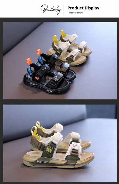 Boys Soft Sole Shoes Casual Sneaker for Boy Kid Shoe for Girl Sneakers Girl Papete Zapatos De Niña Children Sandals Beach Shoes
