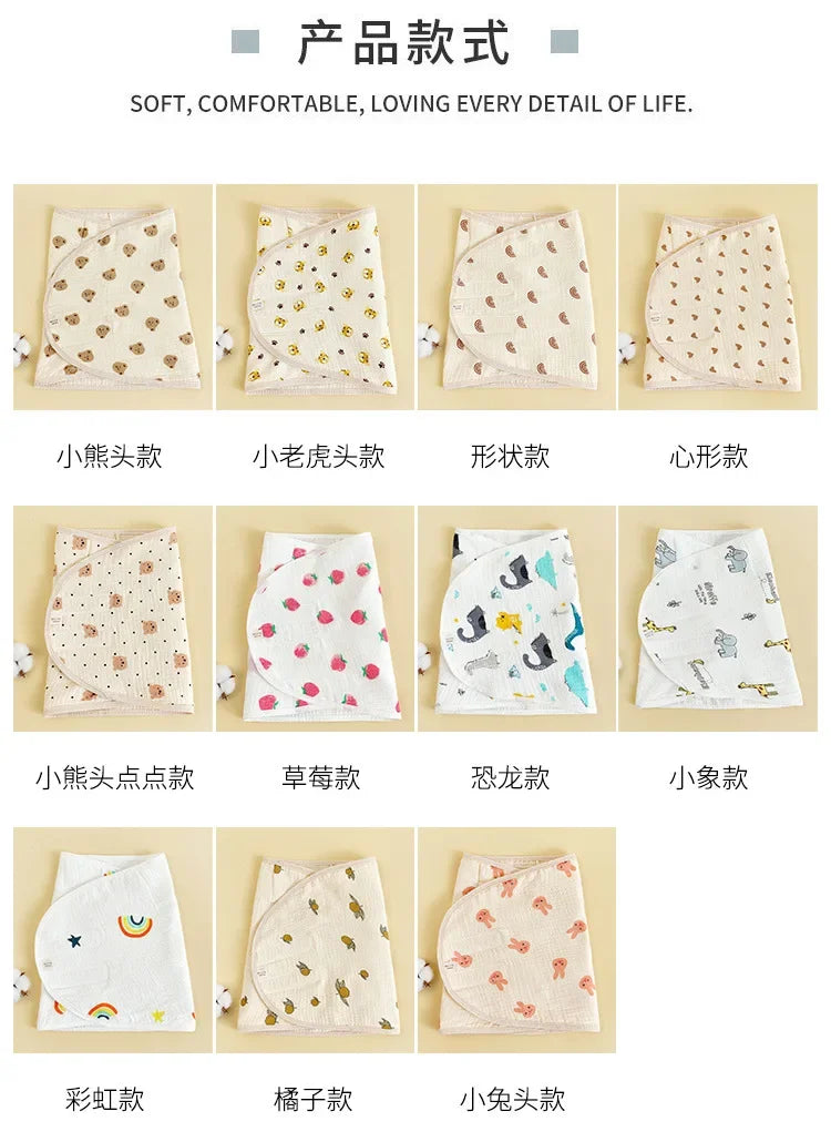 New Baby Swaddle Blanket 0-6 Months Strap Protect Belly Baby Sleeping Blanket Wrap for Newborn
