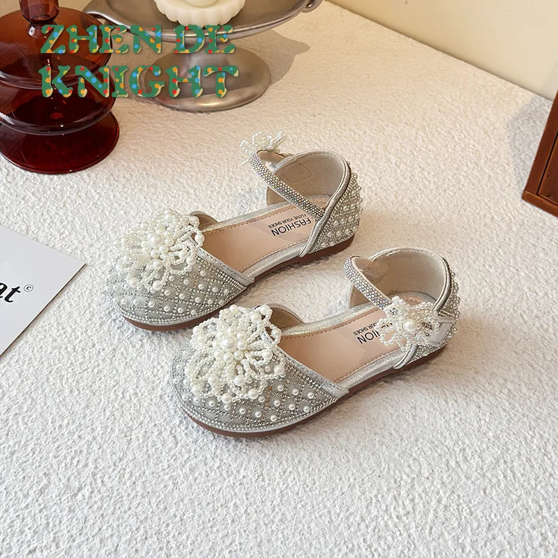 Summer New Children Princess Shoes Ins Trendy Kids Dance Shoes