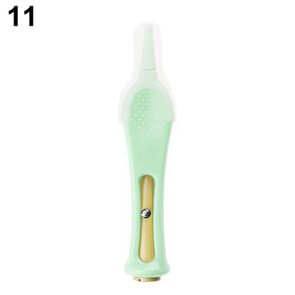 Baby Ear Cleaner Tweezer Soft Ear Picks LED Flash Light Ear Wax Curette Picker Ear Cleaning Tool Ear Wax Dig Removal Earpick Set
