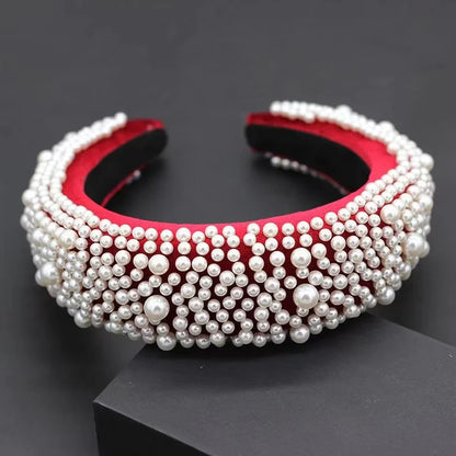 Gorgeous Personality Rhinestone Headwear Fashion Hairband Luxury Baroque Rhinestone Headband Wedding Ladies Bridal Hair