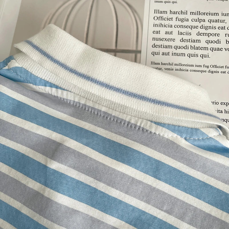 Summer Children Suits Boys Girls Short-sleeved Striped T-shirt +Shorts 2pcs/Set Babies Fashion Tracksuits Kids Casual Outfits
