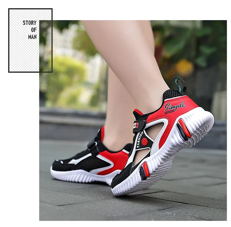 Summer Kids Sandals Breathable Boys and Girls Soft and Comfortable Beach Shoes Outdoor Lightweight Slippers