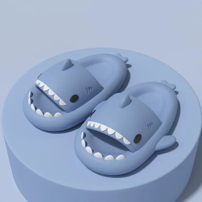 Gacimy Summer Cartoon Sandals For Children Fashion Shark Outdoor Boys And Girls Slippers Waterproof Non-slip Beach Baby Shoes