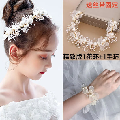 Vintage Pearl Hair Clip for Qipao, Retro Shanghai Style Barrettes, Elegant Hairpin
