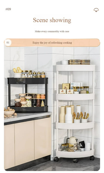 Tier Storage Shelf Rolling Cart Movable Bathroom Corner Triangle Shelfs Bathroom Corner Cabinet Shelf Rolling Storage Cart