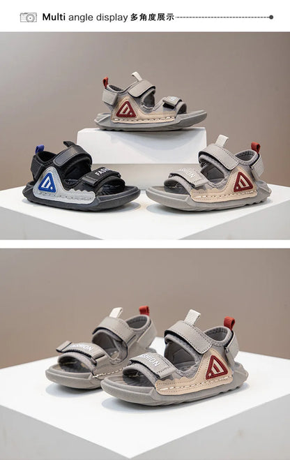 Summer New Fashion Trend Outdoor Beach Soft Sole Breathable Kids' Shoes Comfortable Cool Sneakers
