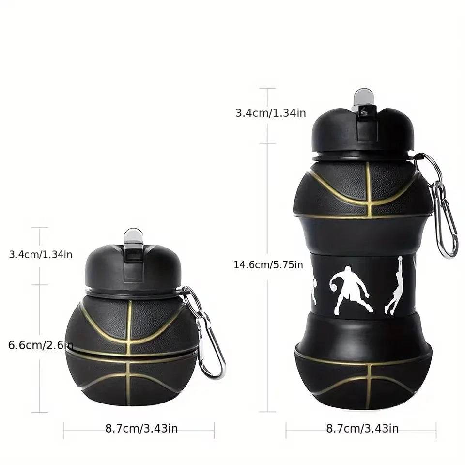 Basketball Soccer Sports Ball Design Tumbler Cup - Insulated Stainless Steel Drinking Cup Gift for Men Women Kids
