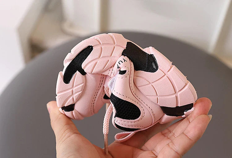 New Boy Fashion Sneaker Spring Mesh Breathable Platform Running Shoes Tennis Shoe High Quality Non Slip Sport Shoes Girls I01125