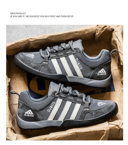 Men's Shoes Fashion Versatile Breathable Board Shoes Thick soled Trendy Casual Shoes  (Available)