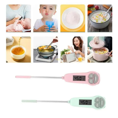 High Sensibility BBQ Thermometer LCD Readout Kitchen Liquid Thermometer